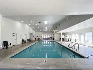 View of indoor pool