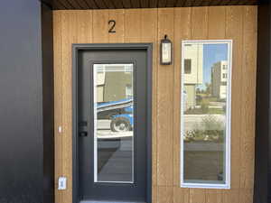 Entrance to property