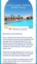 View of miscellaneous listing collateral