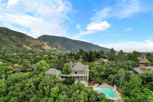 View of mountain backdrop