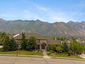 View of mountain backdrop