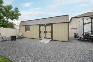 View of shed