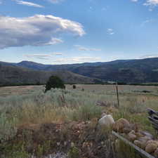 View of mountain background