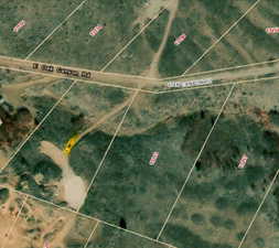 Map of property location featuring property parcel outlined