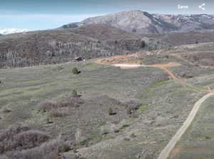 View of mountain background