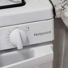 Detailed view of washer / clothes dryer