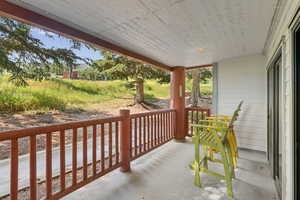View of porch