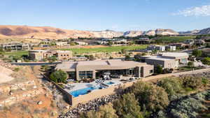 View of mountain backdrop