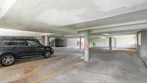 View of parking garage