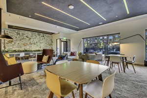 View of dining space