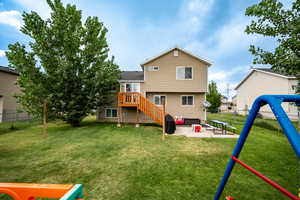 Back of house featuring a patio area