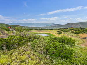 View of mountain background