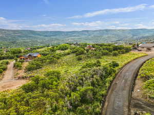 View of mountain backdrop