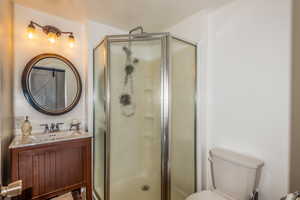 Nice Basement Bathroom with Shower!