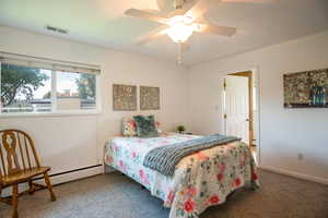 Primary Bedroom is Spacious and Inviting!