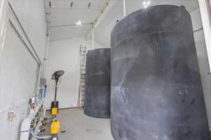 Two 5000-gallon water storage tanks with pump and delivery system provides water for the 1st 7 lots.