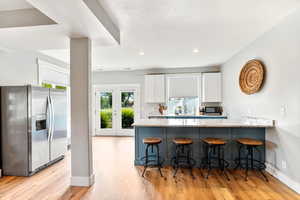 2nd lower kitchenette, Walk out basement, daylight windows