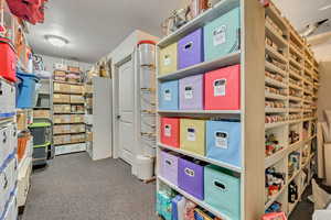 View of storage area