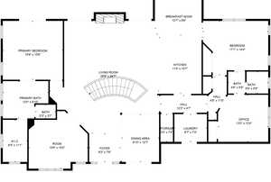 View of home floor plan