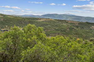 View of mountain background