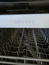 Detailed view of dishwasher