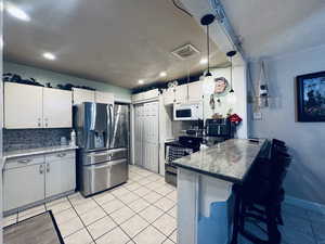 Kitchen, all Stainless Steel Appliances