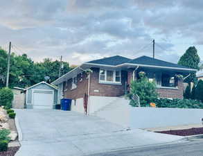 All Brick home with basement, newer concrete driveway
