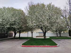 View of community with uncovered parking