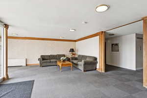 Front lobby of the building