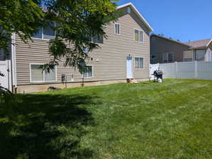 Rear view of house