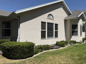 Backside of home