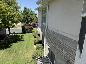 South side of home