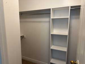 Primary walk in closet