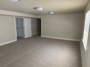 Downstairs family room view #2