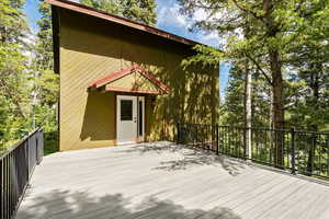 Deck and Front Door
