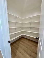 View of storage area