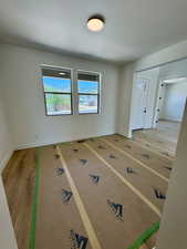 Spare room with baseboards