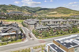 Aerial view of mountains