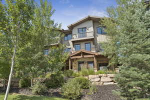 Back of property