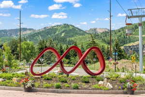 View of mountain backdrop