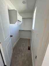 Walk in closets in both additional bedrooms