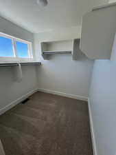 Spacious Primary Suite Walk In Closet!