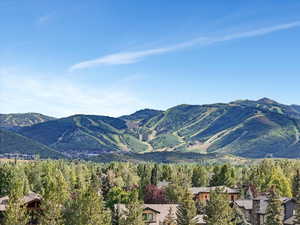 View of mountain background