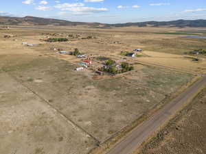 View of rural area with a mountainous background