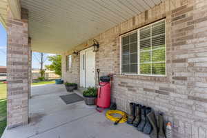 View of porch