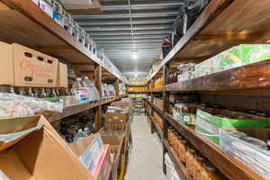 View of storage area