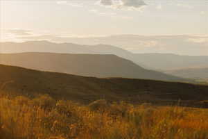 View of mountain backdrop