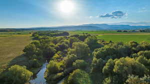 Mountain view featuring rural landscape
