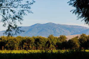 View of mountain backdrop