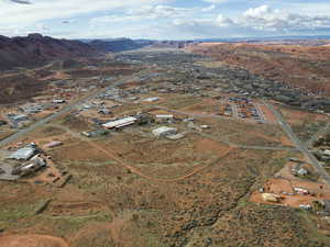 View of property location with a mountain backdrop and rural landscape